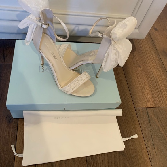 Bella Belle LEILA
Lace Bow Wedding Shoes With Stiletto Heel - Picture 9 of 9